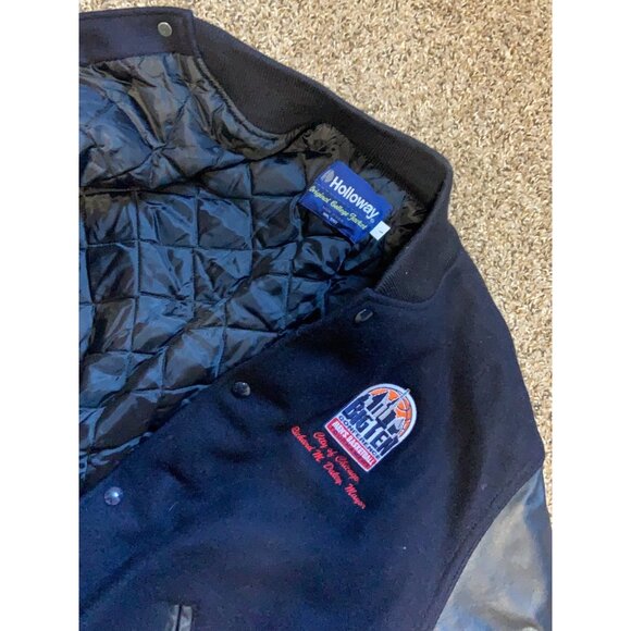 Vintage Big Ten Tournament Mayor of Chicago Leather Varsity jacket - Picture 5 of 6